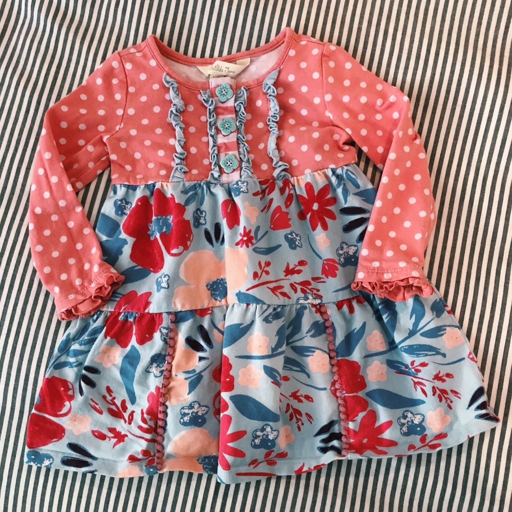 Matilda Jane polka dot and flower dress!